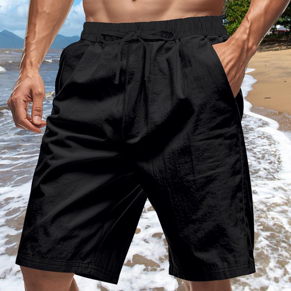 Swim Trunk Shorts - Solid Color Swim Trunks Men Summer