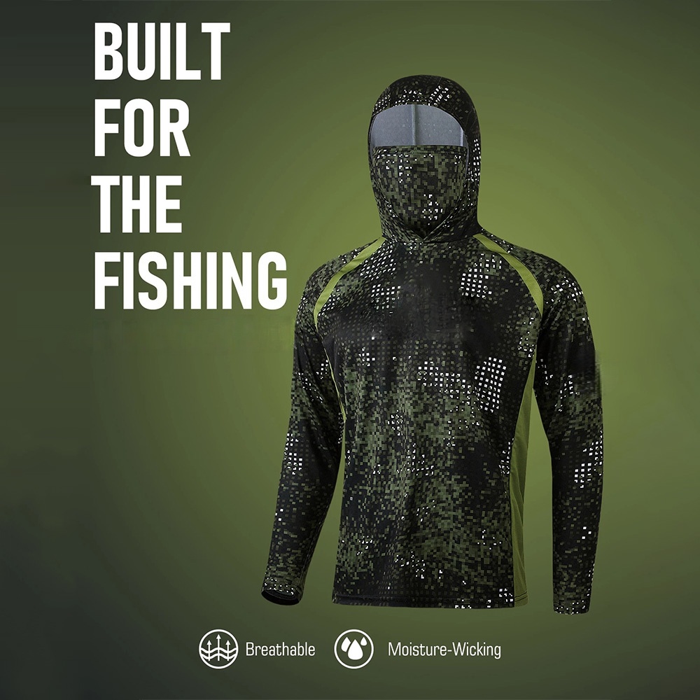 Men'S Fashion For Summer 2026 - MALFC Fishing Apparel Men Hood Fishing