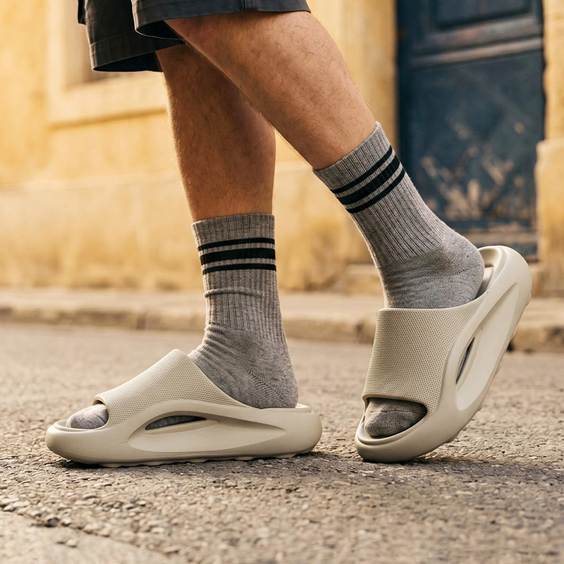 Men'S Fashion Luxury Brands - EVA Platform Men's Slippers Home Brand