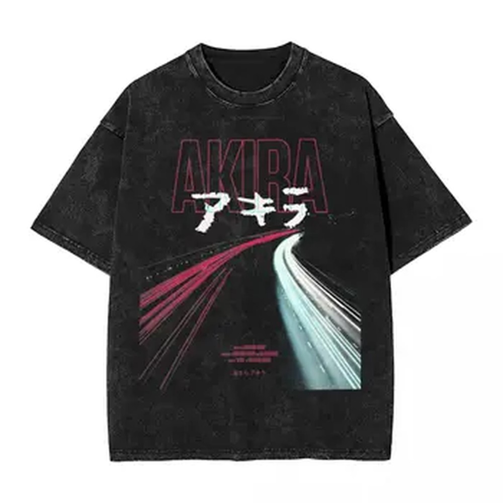 Graphic Tee Oversized - Manga Akira Graphic T Shirt Harajuku