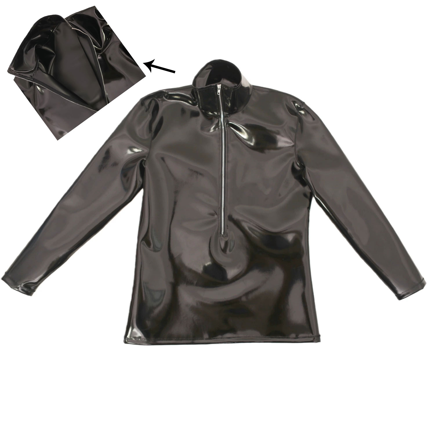 New Fashion Cloth Latex Men's  - Fashion Mens Shirt review and price