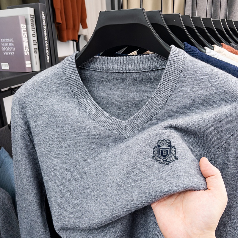 Autumn Winter Fashion Trend V- - Men'S Fashion V Neck Sweater review and price