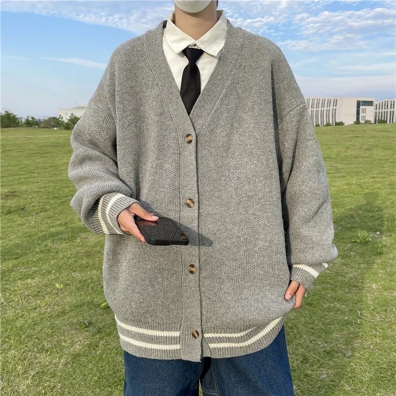 2024 Autumn Winter Lazy Fashio - Men'S Fashion V Neck Sweater review and price