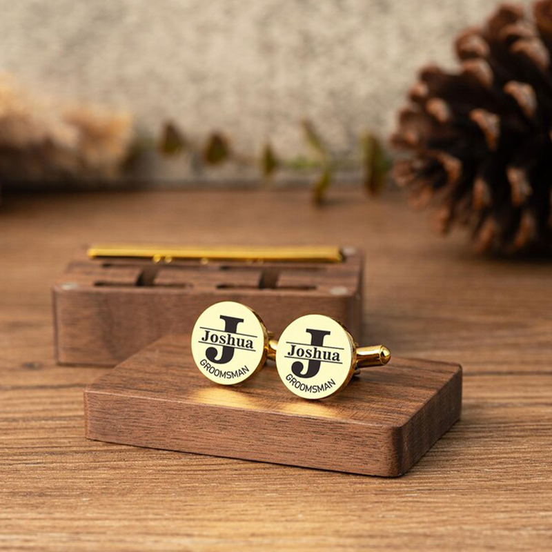 Personalized Groomsmen Cufflin - Men'S Fashion For Wedding review and price