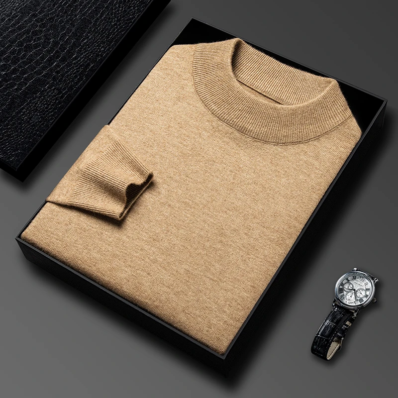 Half Turtleneck Knitwear Sweat - Turtleneck Sweater Men review and price