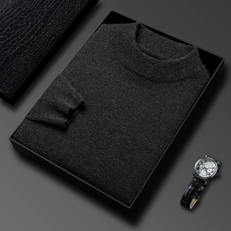 Half Turtleneck Knitwear Sweat - Turtleneck Sweater Men review and price