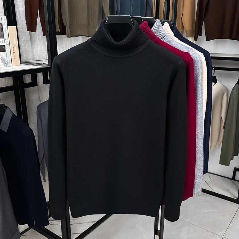 Men Turtleneck Knit Sweater Lo - Turtleneck Sweater Men review and price