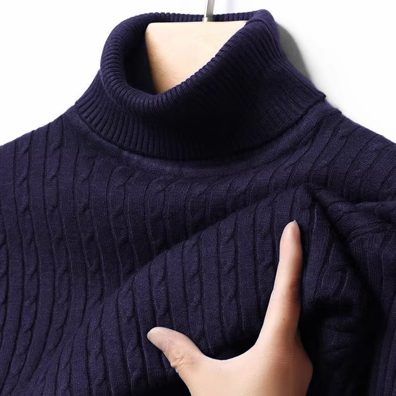 Winter High Neck Thick Warm Sw - Turtleneck Sweater Men review and price