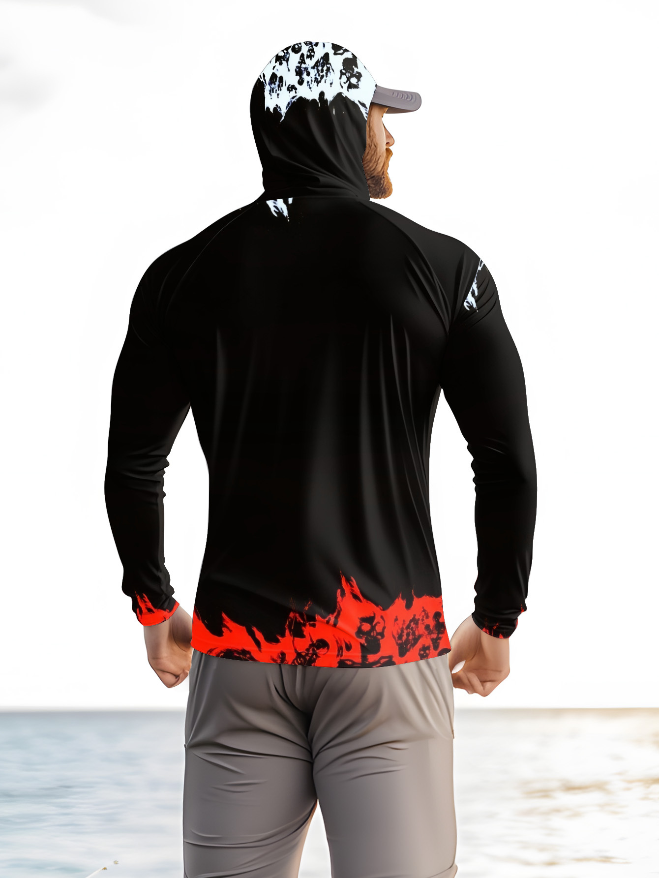 Men Hood Fishing Shirt long sl - Men'S Fashion T Shirts review and price