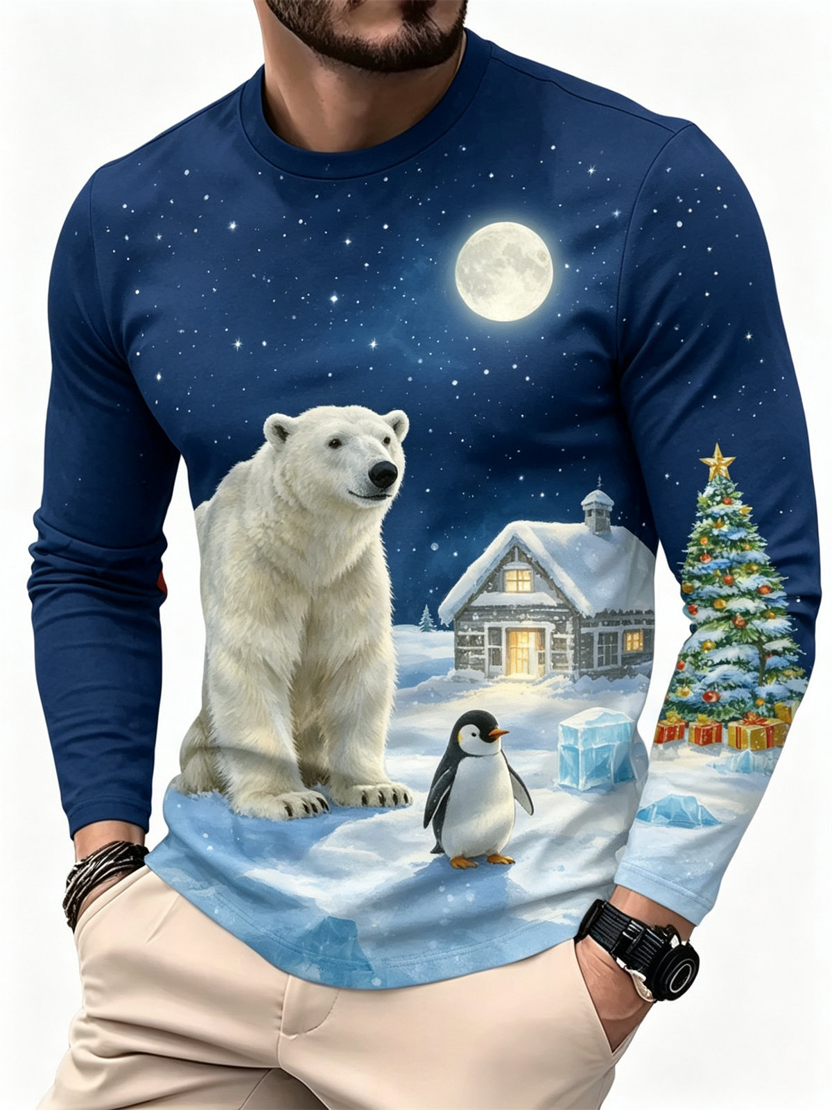 Men's Casual Fashion Long Slee - Fashion Mens Shirt review and price