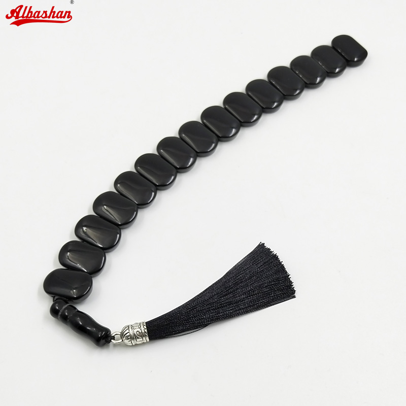 Tasbih Men Natural Black Agate - Men'S Fashion Greece review and price