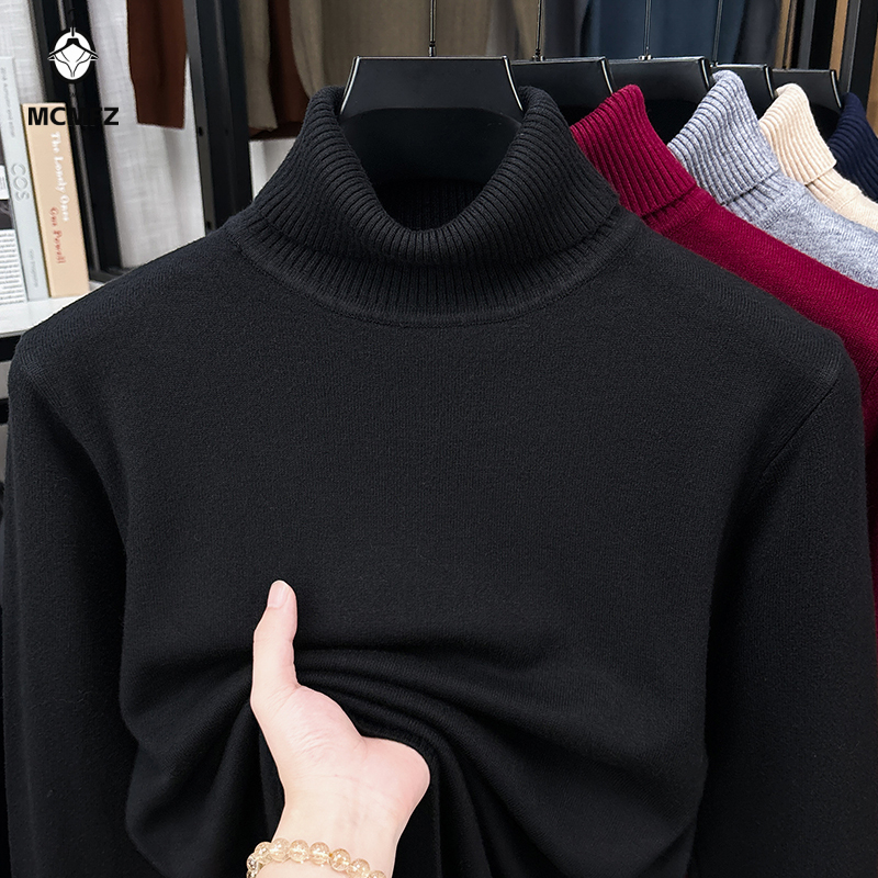 Mens Relaxed Turtleneck Knit S - Turtleneck Sweater Men review and price