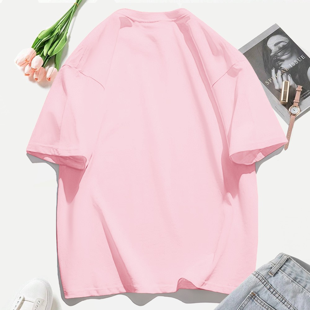 Custom Cotton T-Shirts Womens  - Graphic Tee Oversized review and price