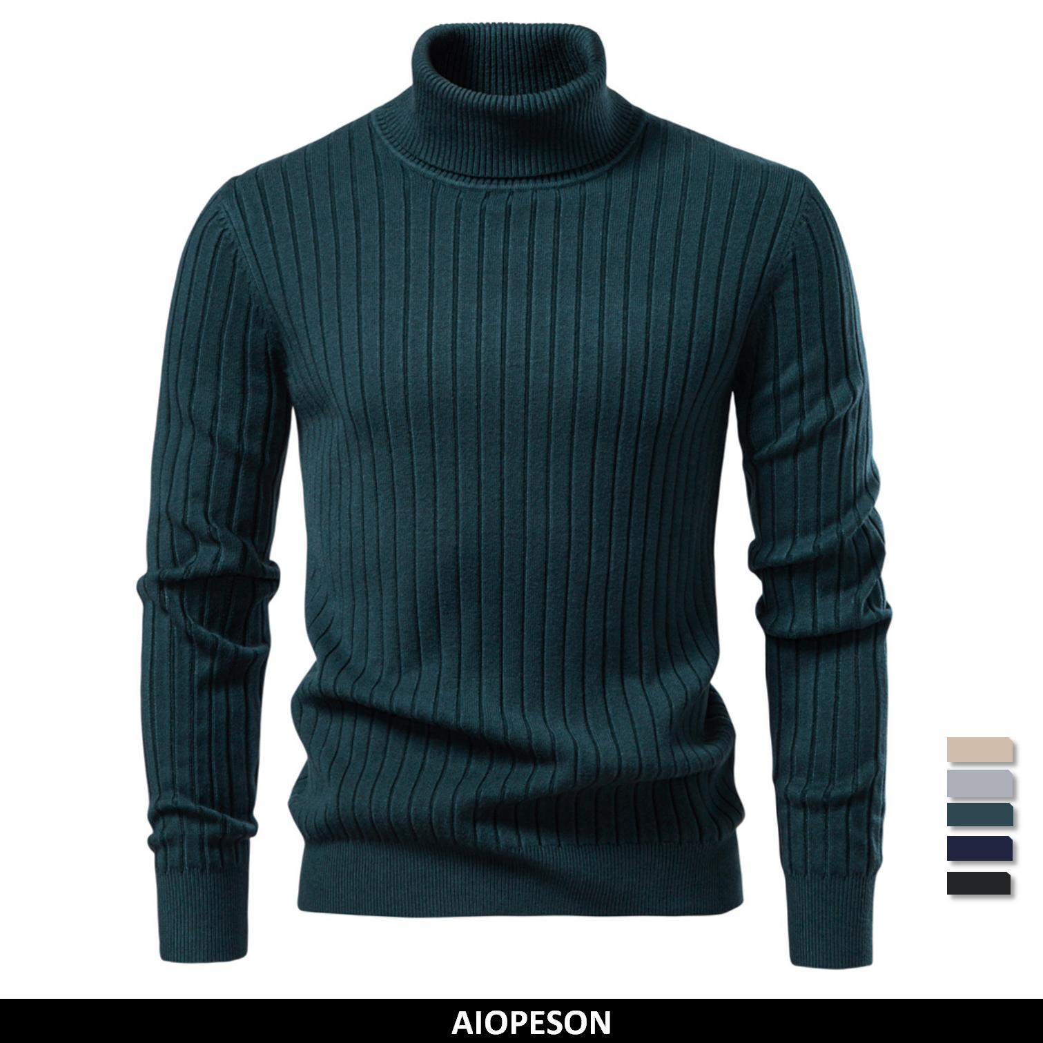 AIOPESON Men's Turtleneck Swea - Turtleneck Sweater Men review and price