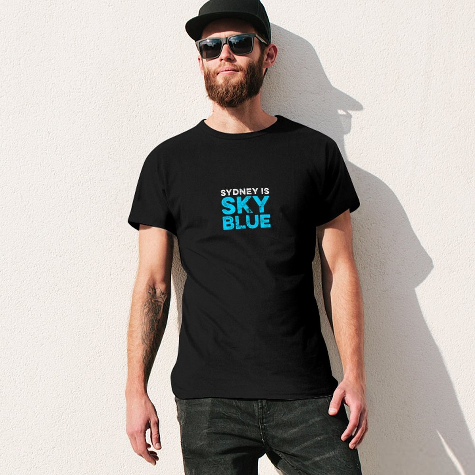 Sydney is sky blue T-Shirt Sum - Men'S Fashion Sydney review and price