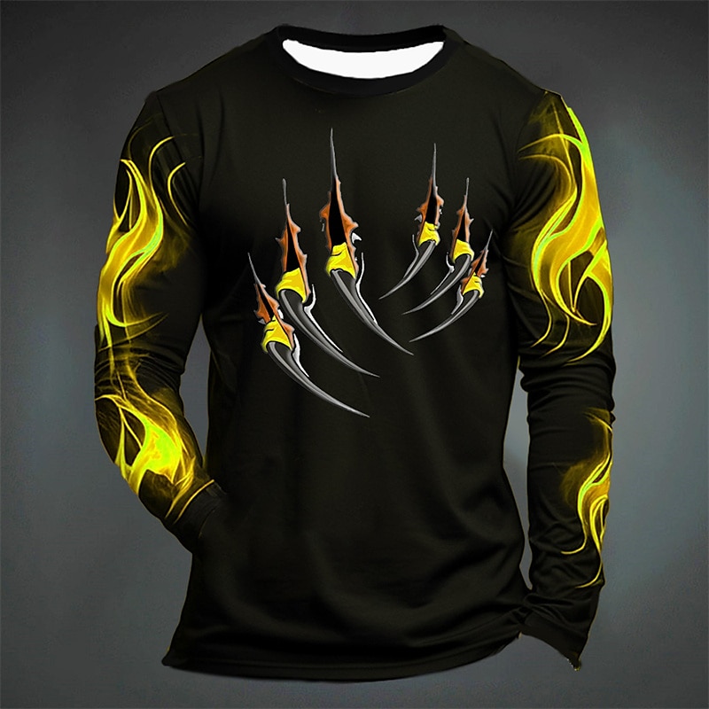 Funny Tiger Print T Shirt For  - Fashion Mens Shirt review and price