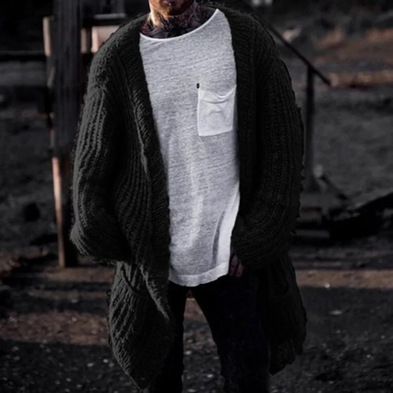 Korean-style Men's Autumn and  - Men'S Fashion V Neck Sweater review and price
