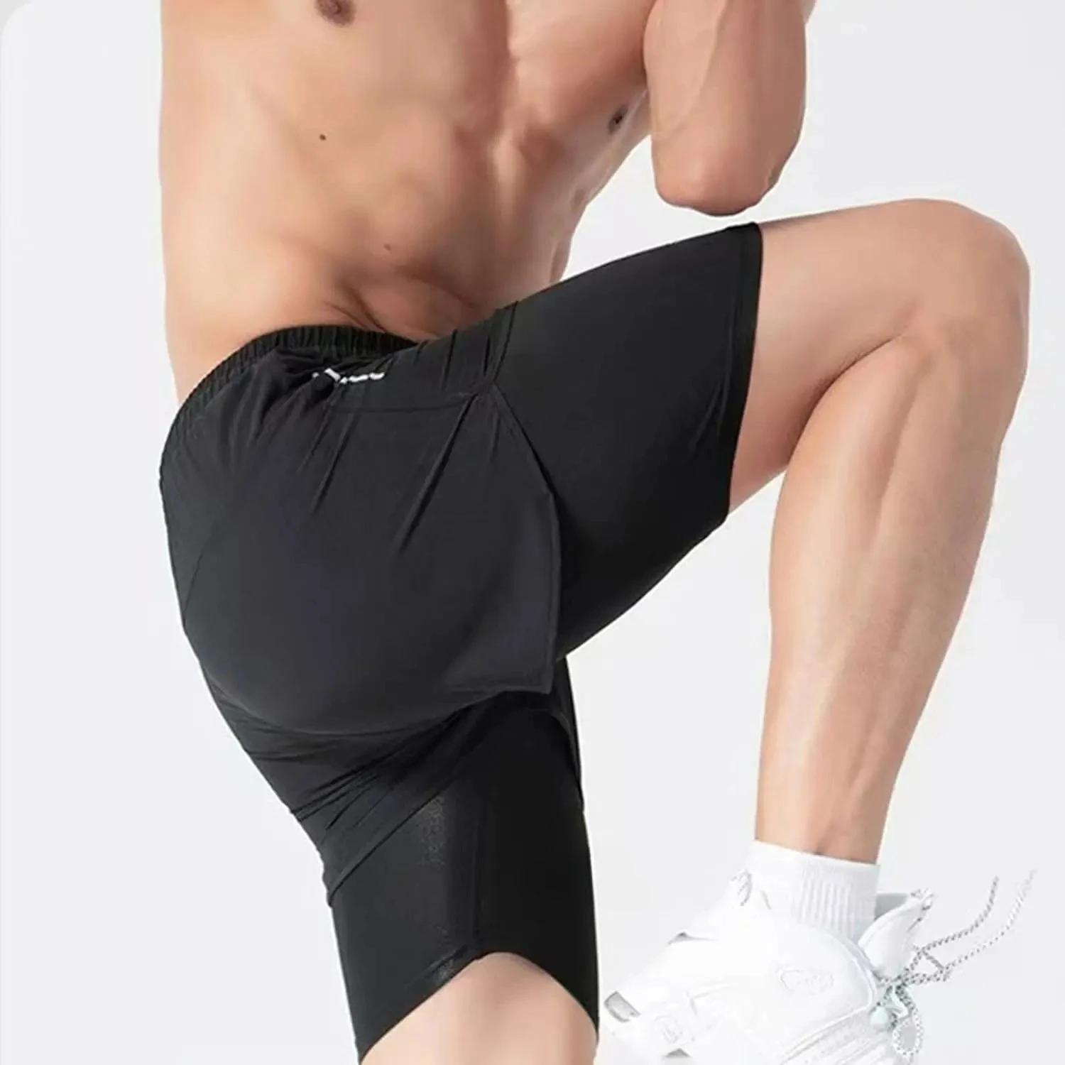Men's 2‑in‑1 Swim Trunks Quick - Swim Trunk Shorts review and price