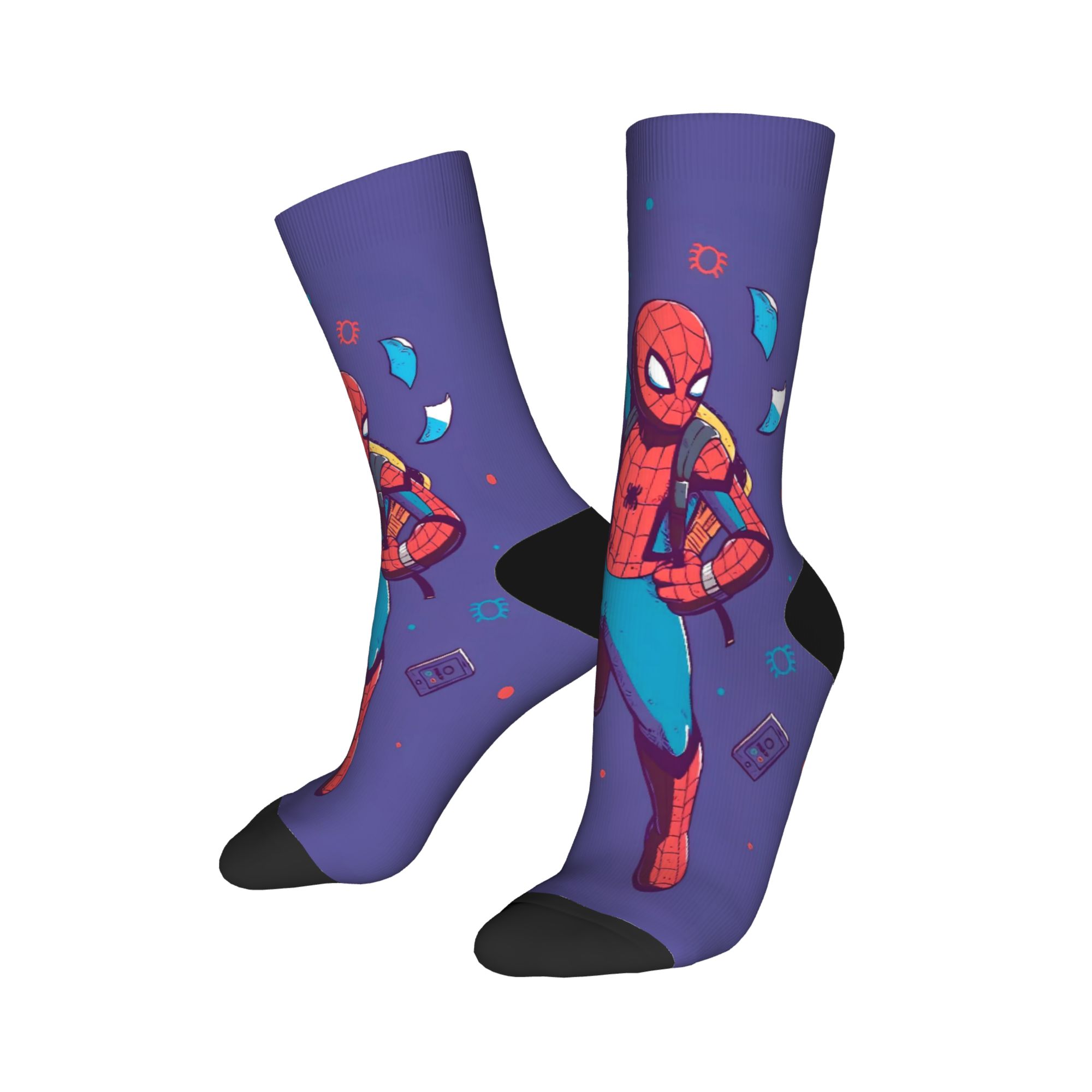 Men's Socks S-Spiders Heroes   - Men'S Fashion Youtube review and price