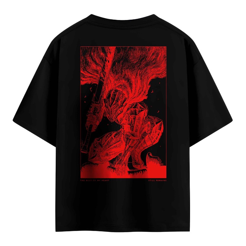 Berserk Double Sided Print T-s - Graphic Tee Oversized review and price