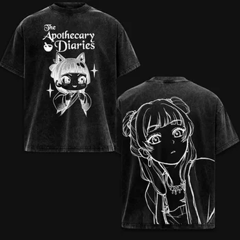 Maomao Lihua Graphic T-shirt T - Graphic Tee Oversized review and price