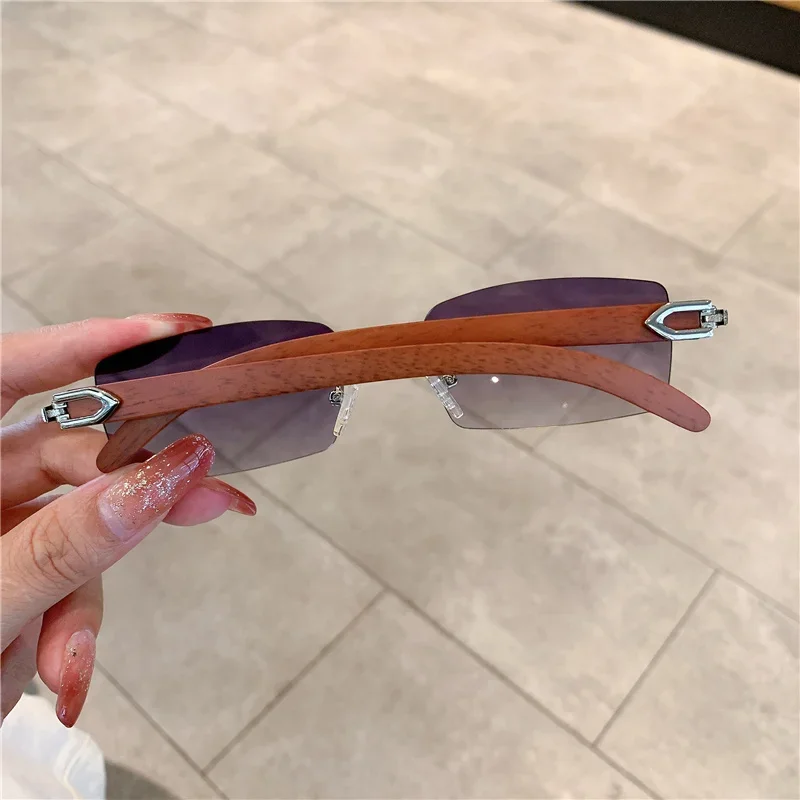 Small Rimless Sunglasses Men W - Men'S Fashion Luxury Brands review and price