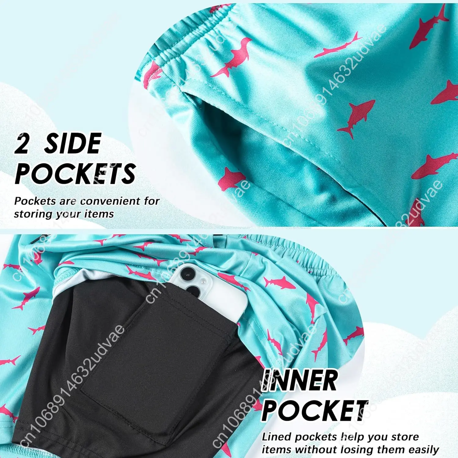 Boys Swim Trunks with Compress - Swim Trunk Shorts review and price