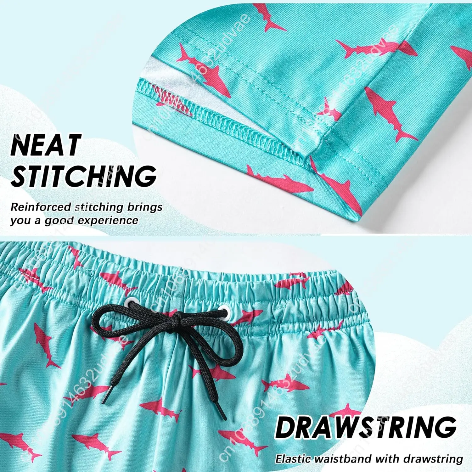 Boys Swim Trunks with Compress - Swim Trunk Shorts review and price