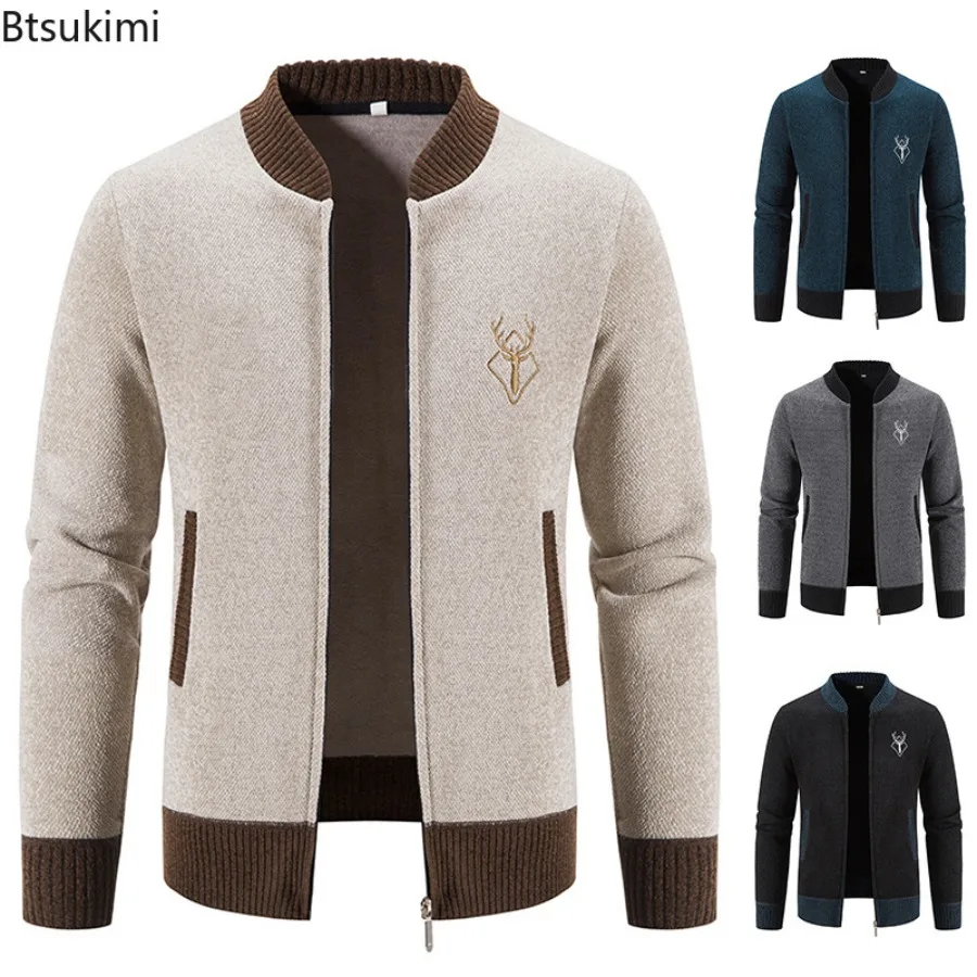 Men's Autumn Winter Knitted Sw - Men'S Fashion V Neck Sweater review and price