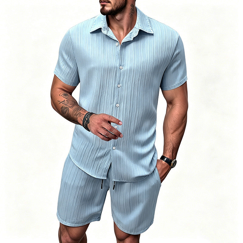 2026 New Men Vertical Wrinkle  - Men'S Fashion For Summer 2026 review and price