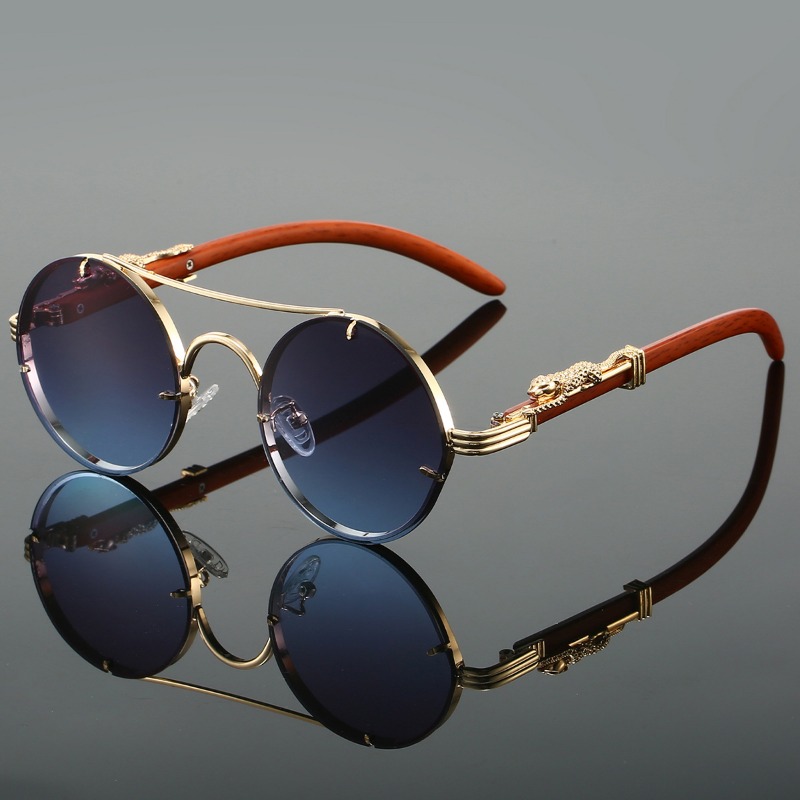 Popular Round Sunglasses Men F - Men'S Fashion Luxury Brands review and price