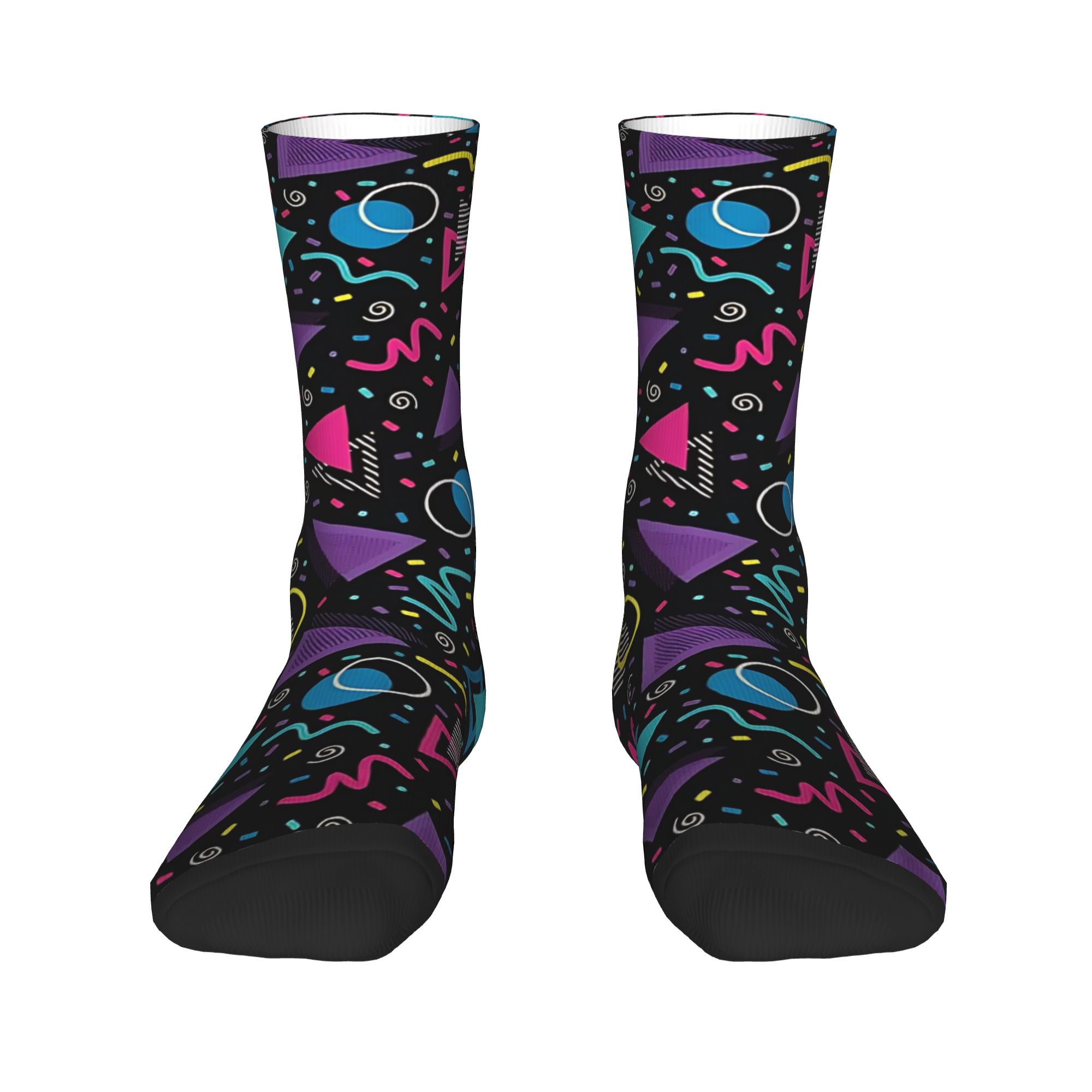 Neon Retro S Sprinkle    Socks - Men'S Fashion Youtube review and price
