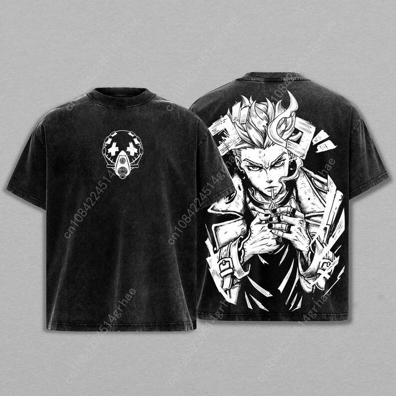 Gachiakuta Vintage Anime Washe - Graphic Tee Oversized review and price