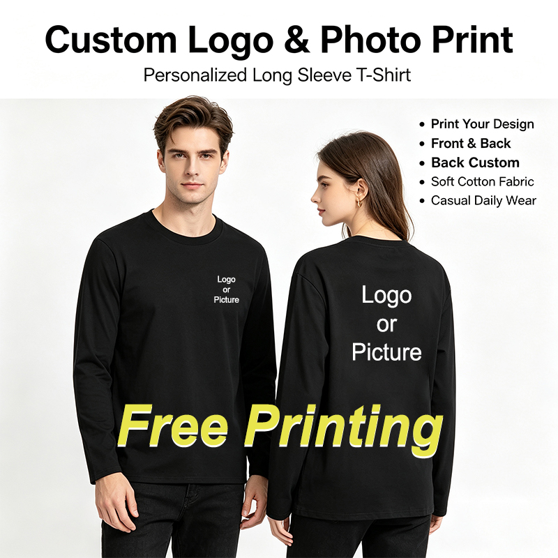 Customized Cotton Long Sleeve  - Men'S Fashion T Shirts review and price