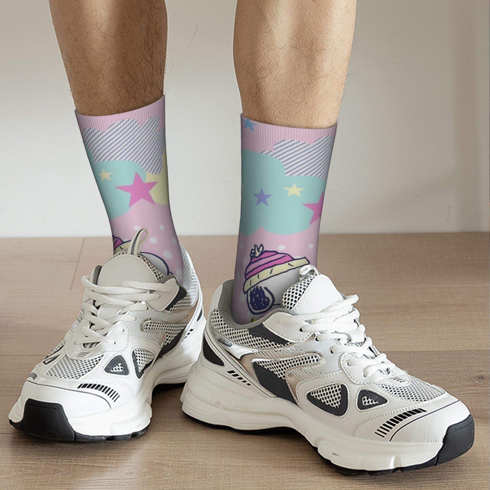 Cartoon Cute S-Snoopys Socks M - Men'S Fashion Youtube review and price