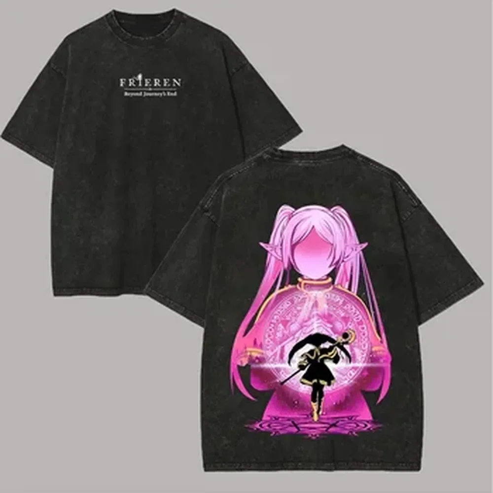 Anime Cute Frieren Graphic T-s - Graphic Tee Oversized review and price