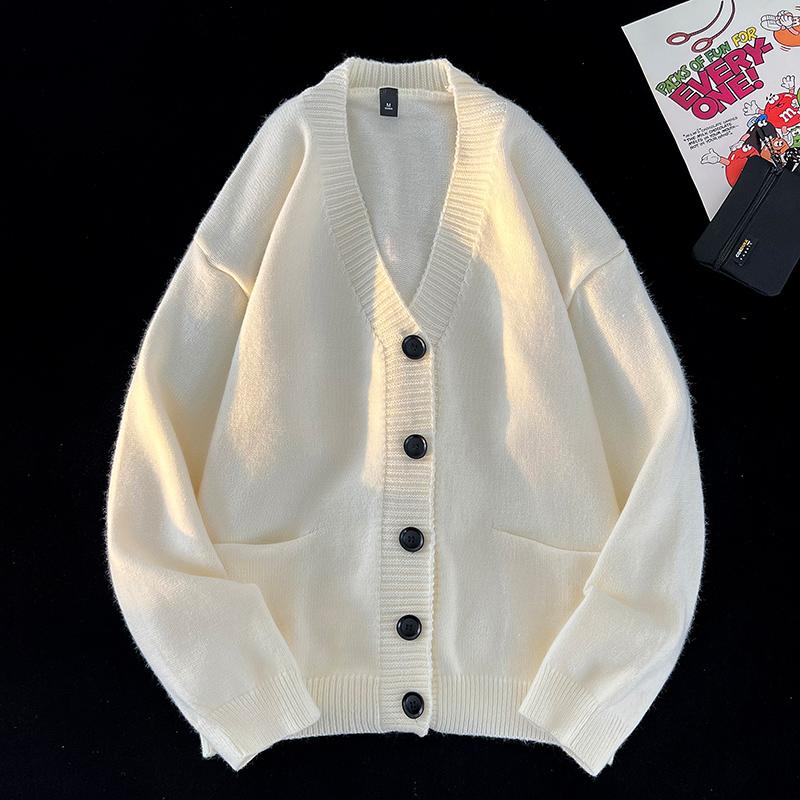 Autumn and Winter New Korean F - Men'S Fashion V Neck Sweater review and price