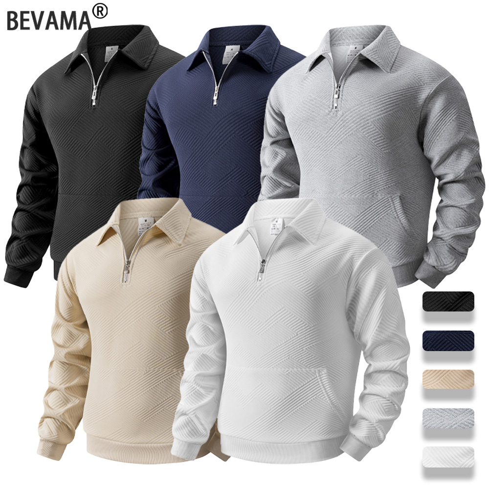 Autumn Men's Casual Sweatshirt - Turtleneck Sweater Men review and price