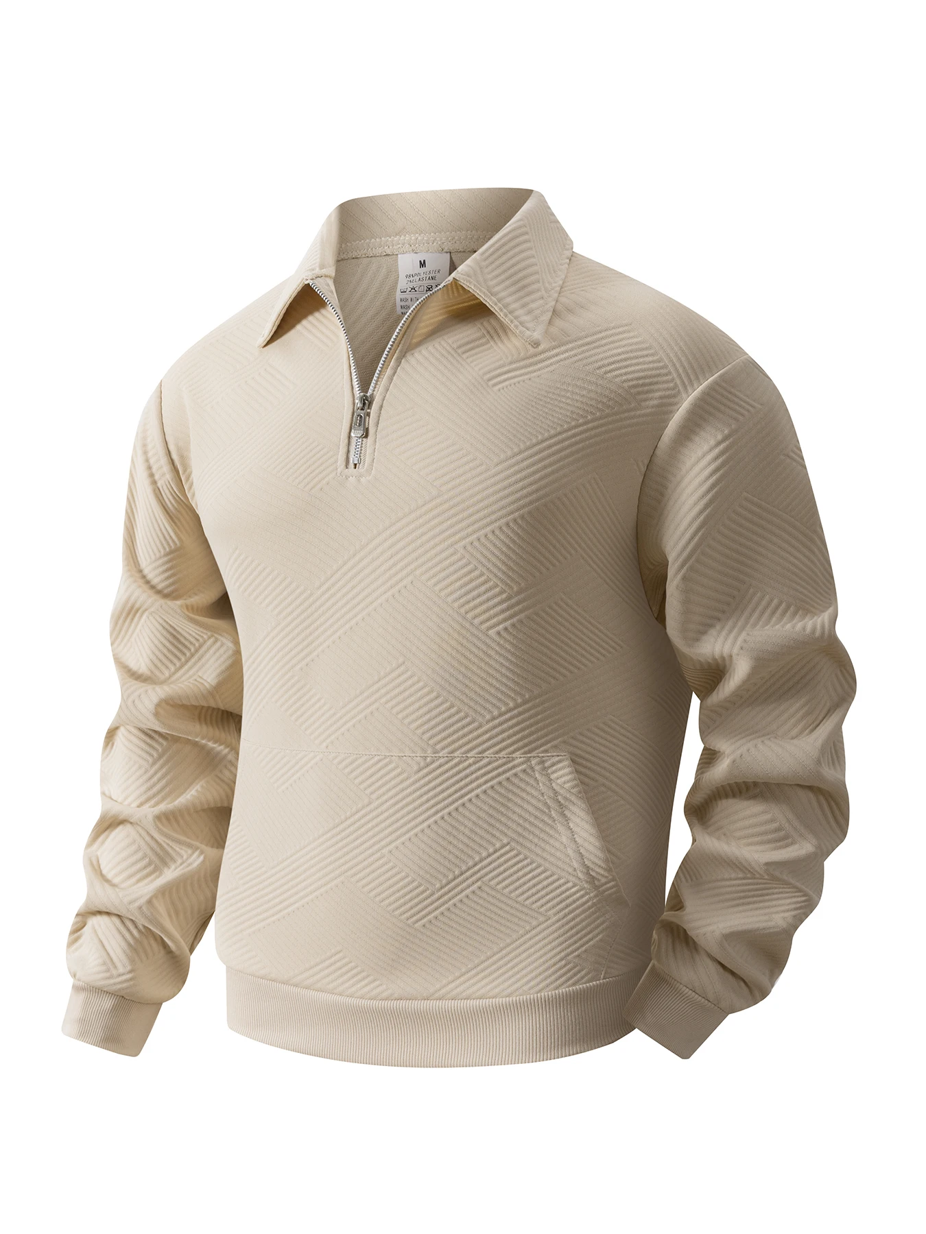 Autumn Men's Casual Sweatshirt - Turtleneck Sweater Men review and price