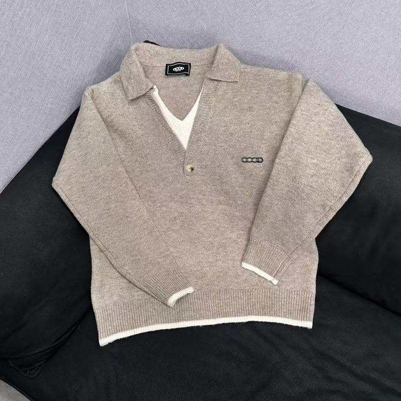 26ss Winter Fashion Street New - Men'S Fashion V Neck Sweater review and price